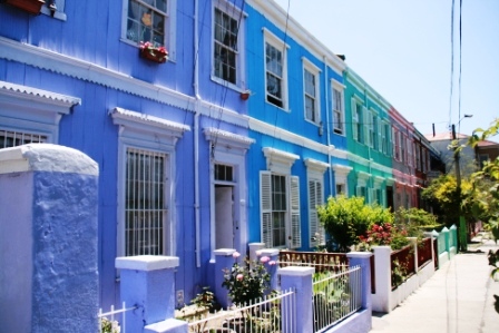 Straenbild Valparaiso